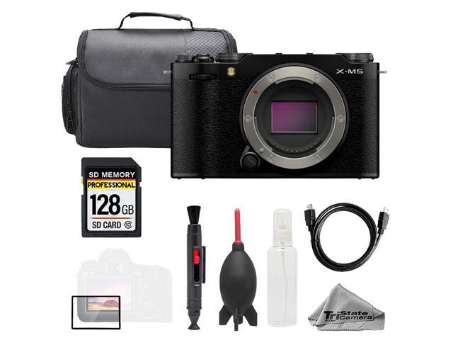 Fujifilm X-M5 Mirrorless Camera (Black) + 128GB + Bag+ Screen Protector- Basic Kit