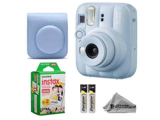 Fujifilm Instax Mini 13 Instant Film Camera Frost Blue + Case + instax Mini Instant Film (20 Sheets)