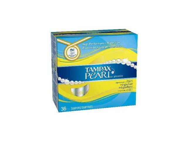 Pearl Tampons Regular 36/Box 12 Box/Carton 71127