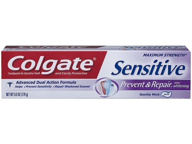 Colgate Sensitive Prevent And Repair Toothpaste, 6 Ounce