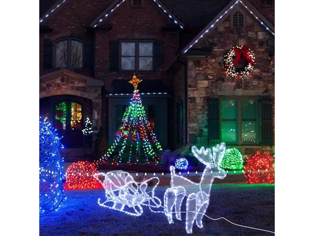 IMAGE 75.5FT 200LED Rope Lights, 8 Modes with Memory Function Copper Wire String Lights for Indoor/Outdoor Decorations, White