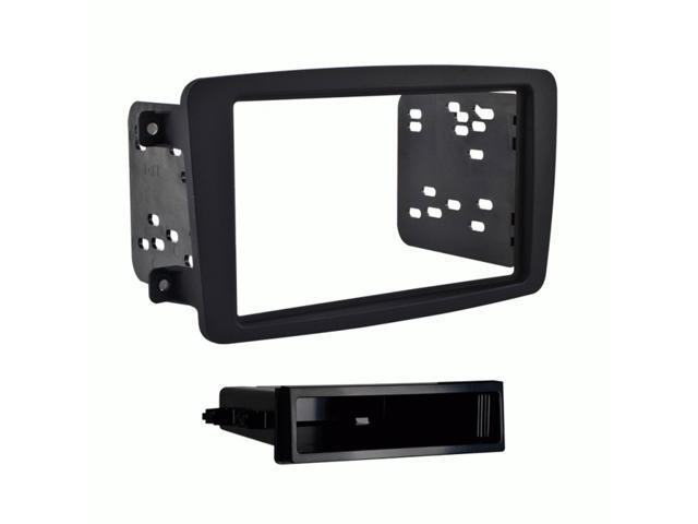 Metra - Dash Kit for Select 2001-2006 Mercedes-Benz C Class CLK Class C230 Coupe G DIN DDIN - Matte Black - image 10