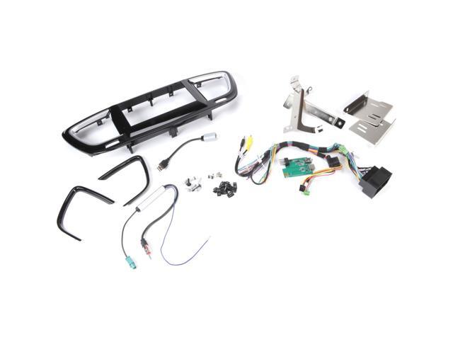 Maestro - Dash Kit for Select 2017-2023 Chrysler Pacifica DIN DDIN - Black - image 3