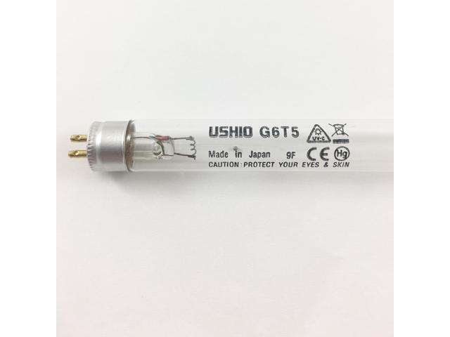 Photos - Light Bulb Ushio G6T5 6W Germicidal Low Pressure Mercury-Arc Lamp 3000015 