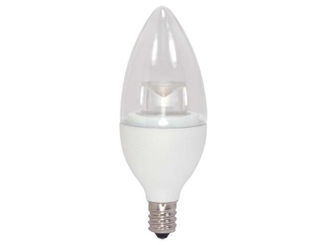 Satco 08951 - 4.5CTC/LED/2700K/E12/120V (S8951) Candle LED Light Bulb