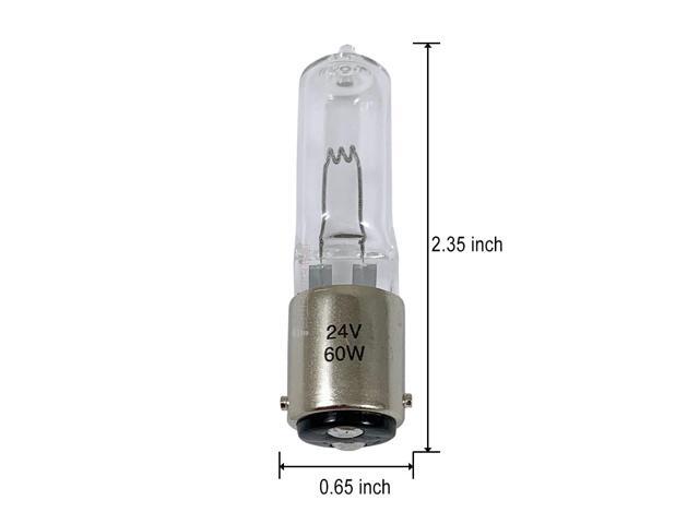 Ushio 1000915 - JCD24V-60W BA15D Bayonet Base Halogen Light Bulb