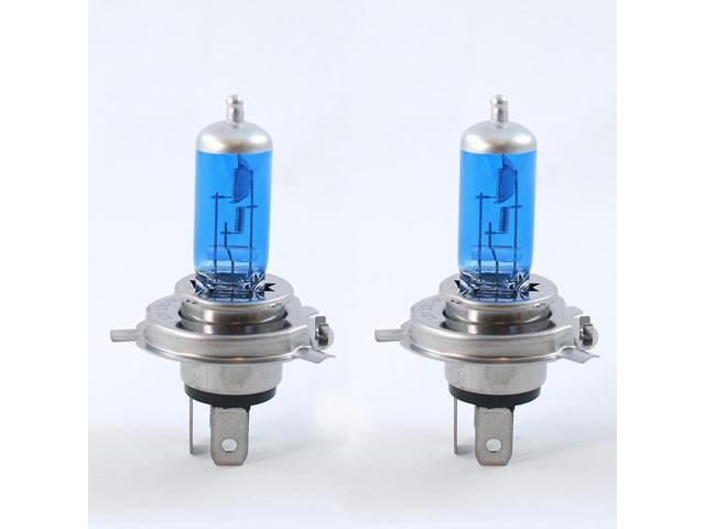 BULBAMERICA H4 - 100W/80W 12V P43T Xenon White Twin Pack Halogen Light Bulb