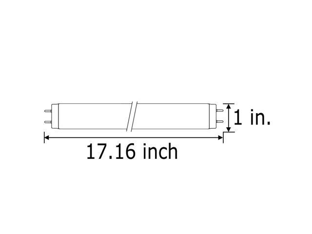 USHIO G15T8E 14.7W Midrange UV-B 306nm Blacklight Tube - 3000319