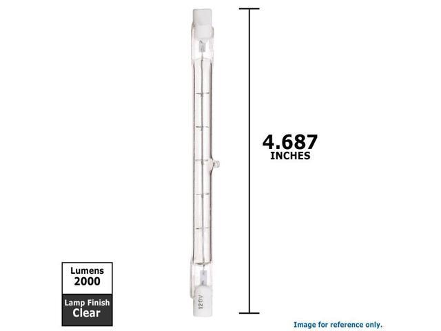 Satco 03497 - 500T3Q/CL S3497 400 599 watt Double Ended Halogen Light Bulb