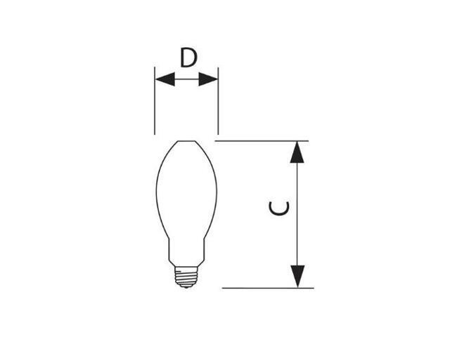 Philips 360248 - MHC50/C/U/M/4K ALTO 50 watt Metal Halide Light Bulb
