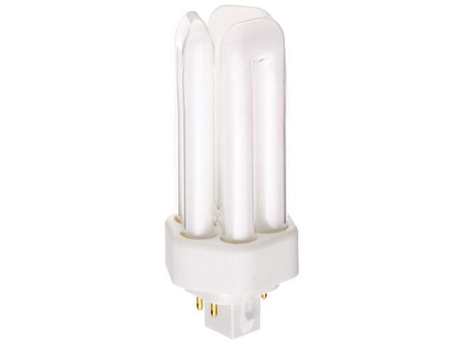 Satco S8341 18W Triple Tube 4-Pin GX24Q-2 Plug-In base 2700K fluorescent bulb