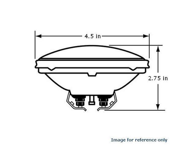 H7614 - 50w 12.8v PAR36 WFL Halogen Bulb - GE 49731 Replacement