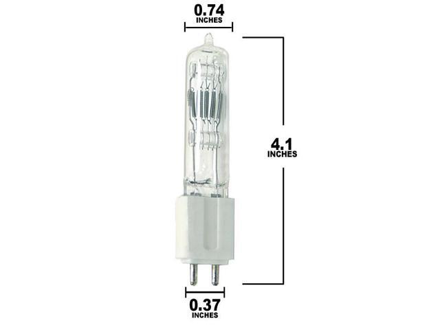 GLE Bulb - 750 watts 115 volts G9.5 2-Pin Halogen Stage and Studio lamp