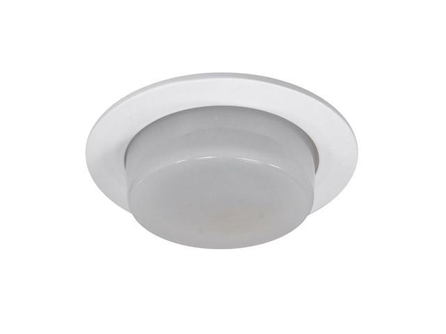 Photos - Chandelier / Lamp NICOR 4 in. White Drop Opal NIC-19510WH