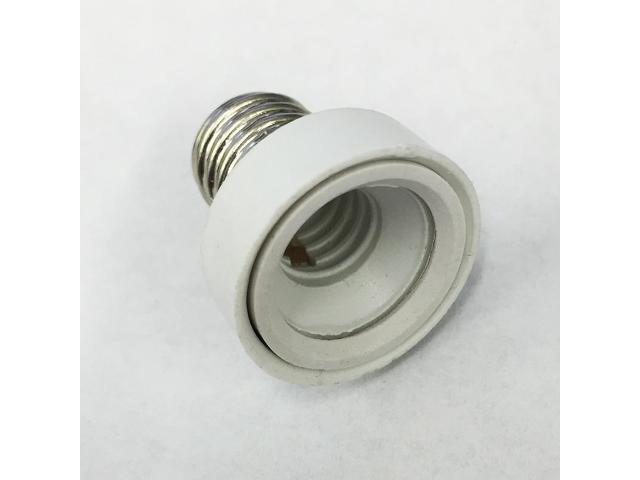 Platinum E12 Candelabra Base to E17 Intermediate Socket Adapter