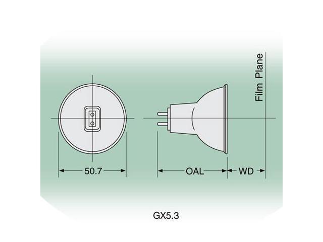 Ushio 1000350 - EPZ JCR13.8V-50W Projector Light Bulb