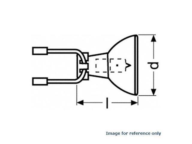 Sylvania 58908 - 6.6A/45MR16/64337B 45-15 Aircraft Airfield Light Bulb