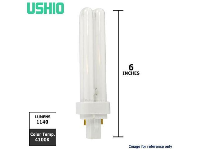 USHIO Compact Fluorescent 18w CF18D/841 Light Bulb