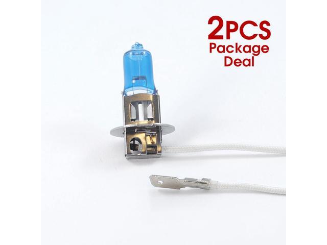 BULBAMERICA H3 - 55W 12V Xenon White Twin Pack Halogen Light Bulb