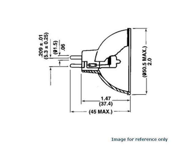 EXR bulb OSRAM 300w 82v MR13 GX5.3 Clear Halogen Light Bulb