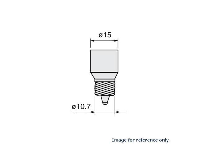 Ushio 1003089 - JD120V-75W/E11 Screw Base Single Ended Halogen Light Bulb