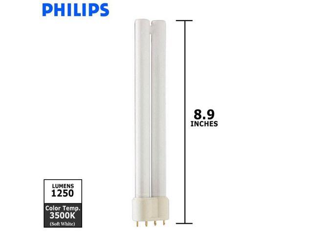 Philips 345009 - PL-L 18W/30 Single Tube 4 Pin Base Compact Fluorescent Light Bulb