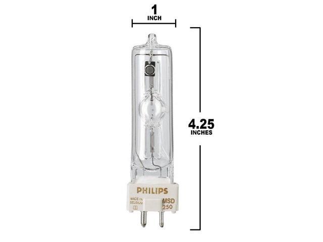 MSD 250/2 Bulb -Philips 8500K MH MSD250/2 Metal Halide Lamp