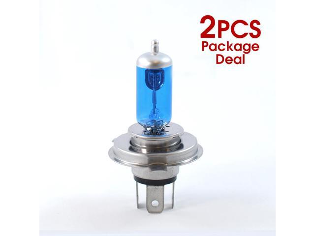 BULBAMERICA H4 - 100W/80W 12V P43T Xenon White Twin Pack Halogen Light Bulb