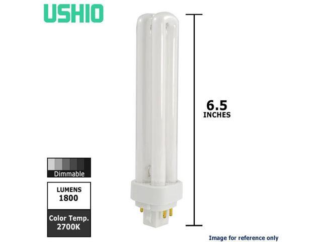USHIO Compact Fluorescent 26w CF26DE/827 Dimmable Bulb