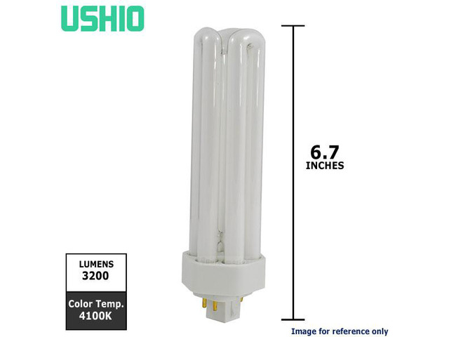 USHIO Compact Fluorescent 42w CF42TE/841 Dimmable Bulb