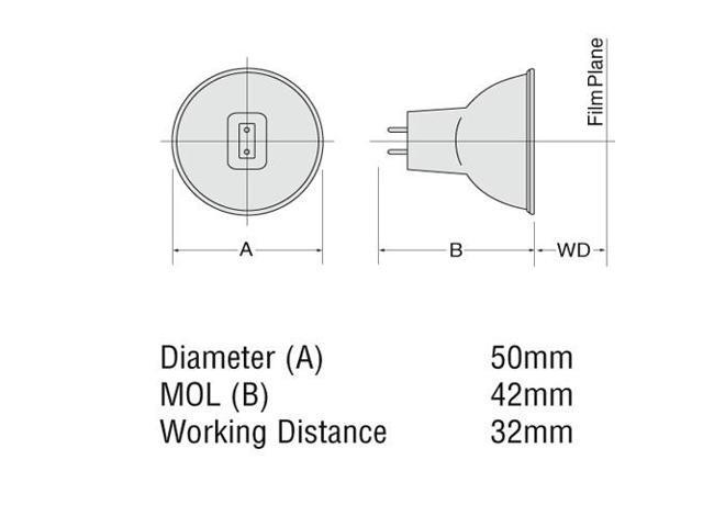 Ushio 1000272 - EFR JCR15V-150W Projector Light Bulb