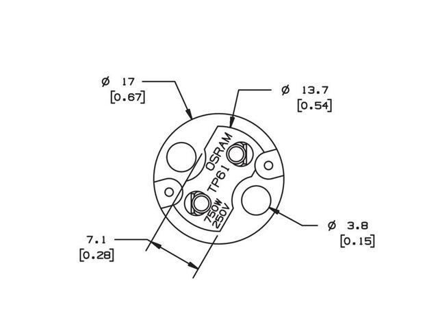 TP-61 G/GU/GX/GZ4 G/GU/GX5.3 G/GX/GY/GZ6.35 lamp holder