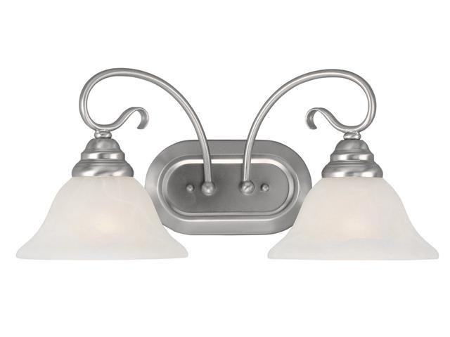 Photos - Chandelier / Lamp Livex 6102-91 Coronado Bath Light Fixture- Brushed Nickel