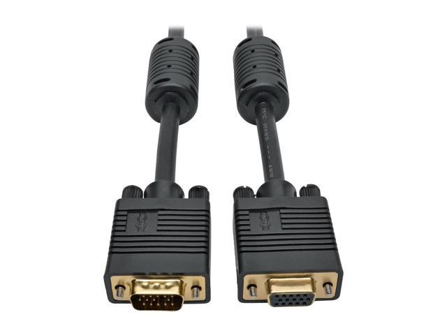 Tripp Lite P500-003 Vga Monitor Extension Cable Coax High Resolution M/F 1080P 3Ft 3 - Vga Extension Cable - Hd-15 (Vga) (M) To Hd-15 (Vga) (F) - 3...