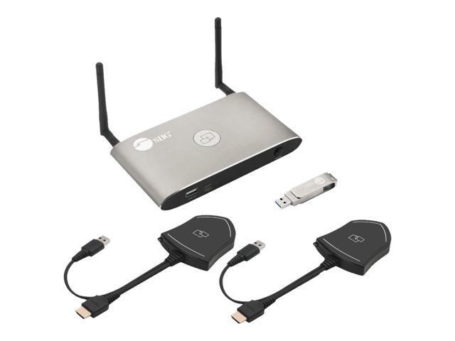 SIIG AC CEH26611S1 Dual View Wireless Media Presentation Kit White Box