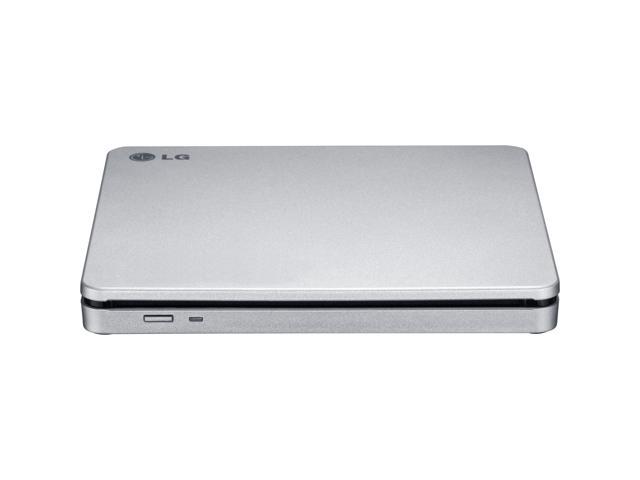 LG Storage GP70NS50 External Slim DVDRW 8X Silver Slot-in USB Cyberlink Retail