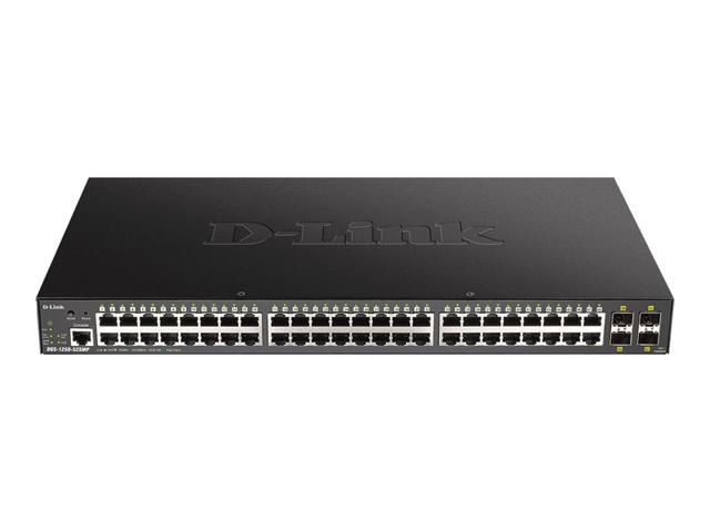 D-Link 52-Port 10-Gigabit Smart Managed PoE Switch DGS125052XMP6KV