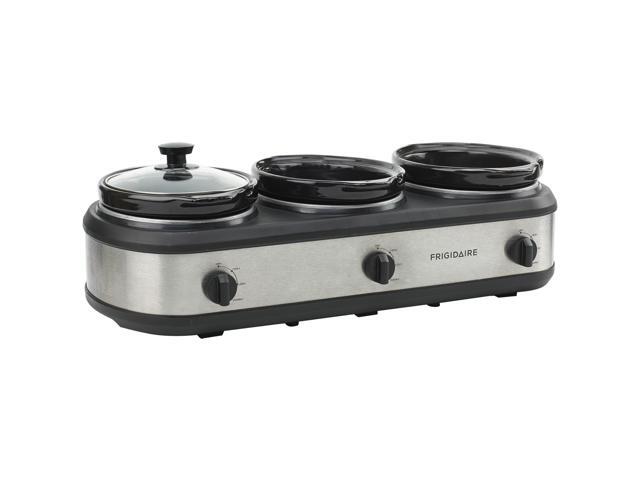 Frigidaire ESC3105-SS Stainless Steel Buffet Triple Slow Cooker
