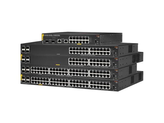 Aruba 6100 Ethernet Switch - 12 Ports - Manageable - 2 Layer Supported - Modular - 139 W PoE Budget - Optical Fiber, Twisted Pair - PoE Ports - 1U...