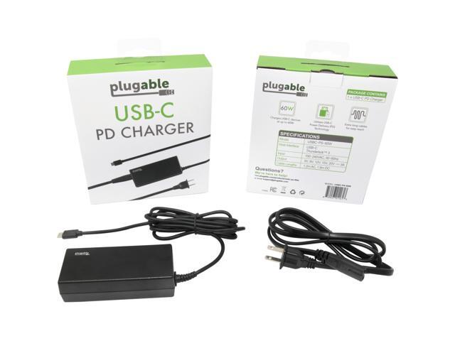 Plugable USB-C Laptop Charger with 60W PD - image 5