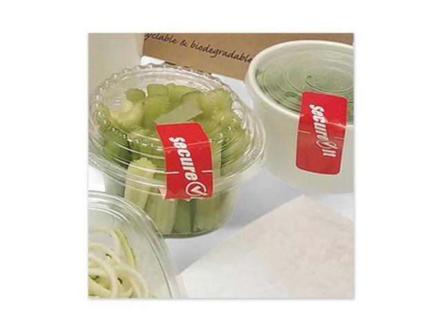 SecureIT Secure it Tamper Evident Food Container Seal Red 500/Pack P13SI2