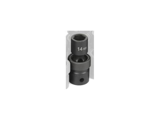 GREY PNEUMATIC 2014UM 1/2' Drive, 14mm Size, Metric Socket, 6 Points,