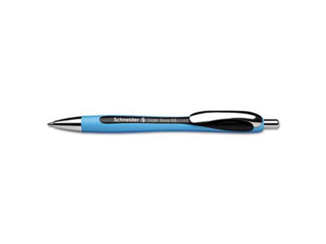 Stride Writing Rave XB Retractable Ballpoint Pen 1.4mm Black Ink