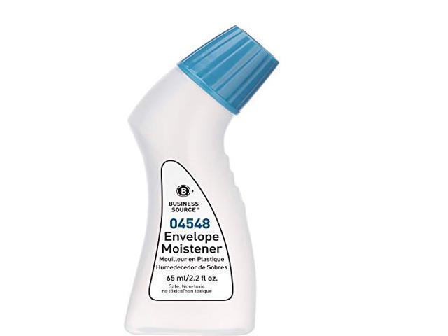 Business Source Envelope Moistener - 2.20 fl oz - Blue - Fast-drying, Clog-free, Non-toxic