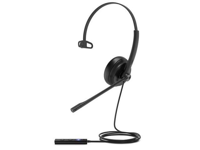 Yealink UH34-LITE-MONO-TEAMS Lite Mono Teams USB wired headset - Black