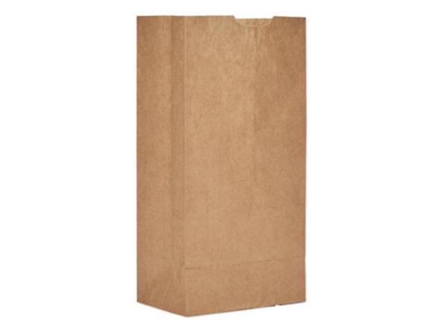Gen Grocery Paper Bags, 50 lb Capacity, #4, 5' x 3.13' x 9.75', Kraft, 500 Bags 30904