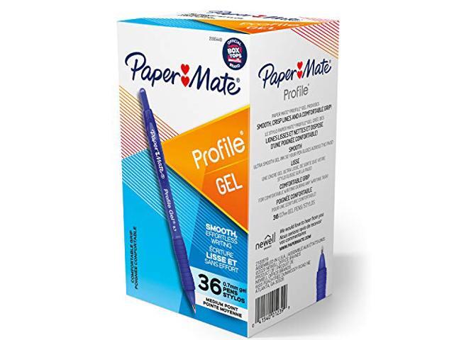 Paper Mate Retractable Gel Pen Medium 0.7 mm Blue Ink 2095449