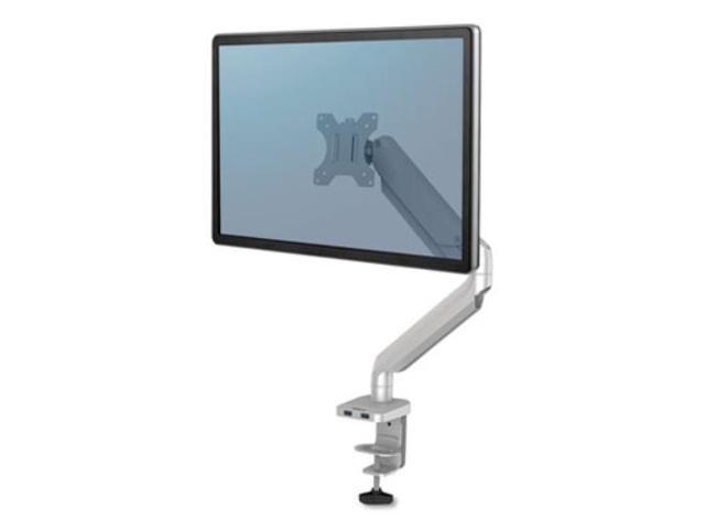 Fellowes Platinum Series Adjustable Single Monitor Arm Up to 32' Silver (8056401)