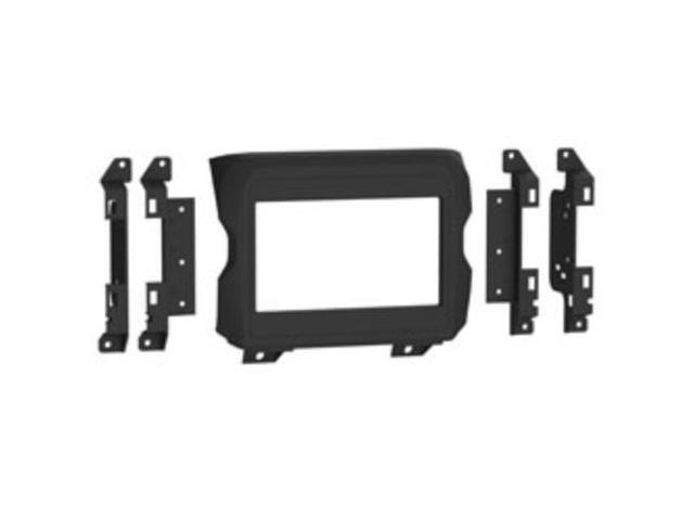 Metra - Dash Kit for Select 2018-2023 Jeep Wrangler Gladiator Wrangler JL DIN DDIN - Matte Black - image 9