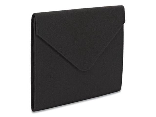 Smead Soft Touch Expanding Wallet Snap Closure Letter Size Black (70920)